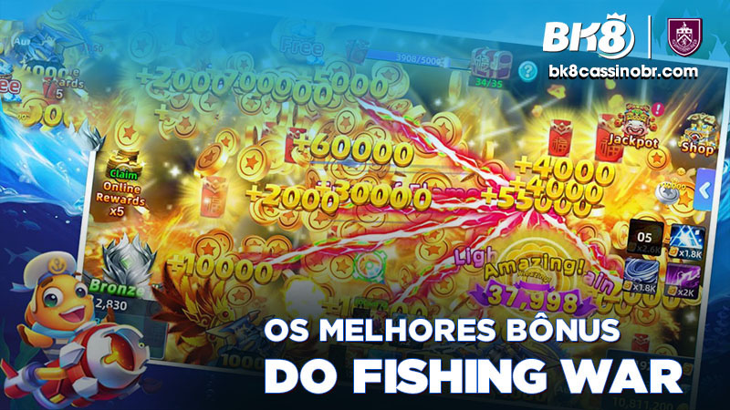 Os melhores bônus do Fishing War